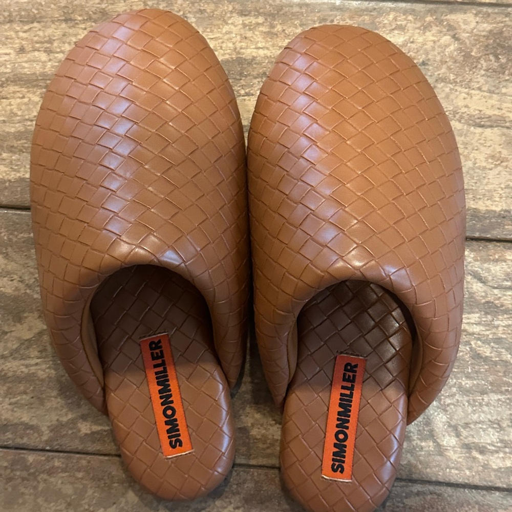 Simon Miller Bubble Slippers Chestnut Brown - Picture 2 of 2